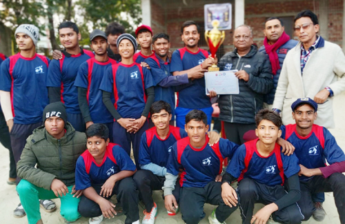 इन्डो–नेपाल क्रिकेटको उपाधी घरेलु टिमलाई